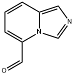 イミダゾ[1,5-A]ピリジン-5-カルブアルデヒド 化学構造式