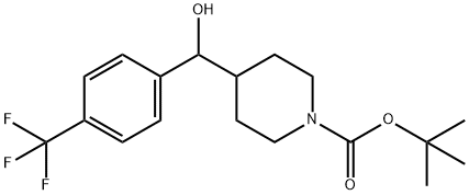 1-Boc-4-[hydroxy-(4-trifluoroMethylphenyl)Methyl]piperidine|