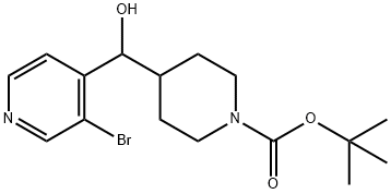 1-Boc-4-[(3-브로모피리딘-4-일)하이드록시메틸]피페리딘