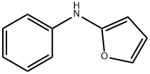 2-Furanamine,  N-phenyl- 化学構造式