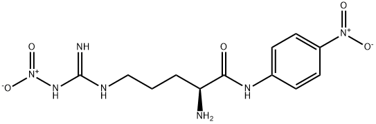 H-ARG(NO2)-PNA 结构式