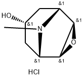 スコピン塩酸塩 化学構造式