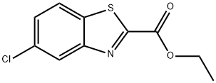 5-氯-1,3-苯并噻唑-2-羧酸乙酯, 857081-41-5, 结构式