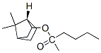 (1S-endo)-1,7,7-trimethylbicyclo[2.2.1]hept-2-yl valerate 结构式