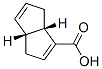 1-Pentalenecarboxylicacid,3,3a,6,6a-tetrahydro-,(3aR-cis)-(9CI) Structure