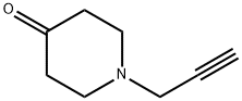 1-(2-propyn-1-yl)-4-piperidinone(SALTDATA: FREE), 857190-11-5, 结构式