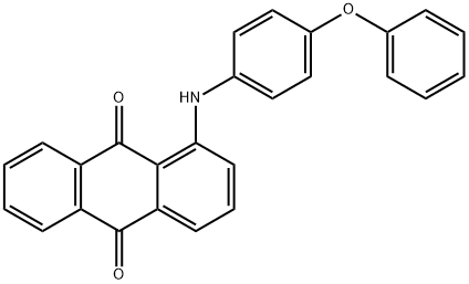 1-[(4-phenoxyphenyl)amino]anthraquinone 结构式