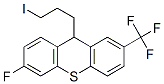 6-fluoro-2-trifluoromethyl-9-(3-iodopropyl)-9H-thioxanthene Struktur