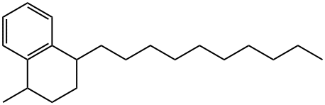 1-decyl-1,2,3,4-tetrahydro-4-methylnaphthalene Structure