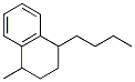 1-butyl-1,2,3,4-tetrahydro-4-methylnaphthalene 结构式