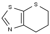 5H-Thiopyrano[3,2-d]thiazole,  6,7-dihydro- 化学構造式