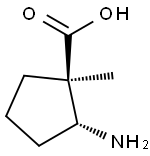 시클로펜탄카르복실산,2-아미노-1-메틸-,트랜스-(9CI)
