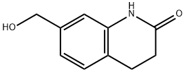 3,4-dihydro-7-(hydroxymethyl)-2(1H)-Quinolinone Structure