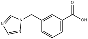 3-(1H-1,2,4-TRIAZOL-1-YLMETHYL)BENZOIC ACID|3-(1H-1,2,4-噻唑-1-甲基)苯甲酸