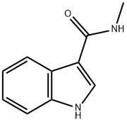 N-甲基-1H-吲哚-3-甲酰胺,85729-23-3,结构式