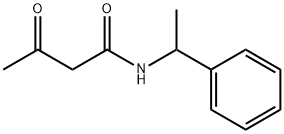 3-氧代-N-(1-苯乙基)丁酰胺, 85729-63-1, 结构式