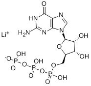 鸟苷三磷酸锂,85737-04-8,结构式