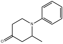 1-N-PHENYL-2-METHYL-PIPERIDIN-4-ONE 结构式