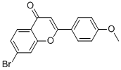 7-BROMO-2-(4-METHOXYPHENYL)-4H-CHROMEN-4-ONE,857402-68-7,结构式