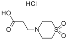 1-DIXOIDE-4-THIOMORPHOLINEPROPANOIC ACID HYDROCHLORIDE,857473-42-8,结构式