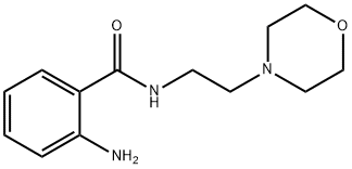 2-amino-N-[2-(4-morpholinyl)ethyl]benzamide Structure