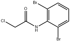 2-氯-N-(2,6-二溴苯基)乙酰胺, 857624-07-8, 结构式