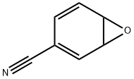 7-Oxabicyclo[4.1.0]hepta-2,4-diene-3-carbonitrile 化学構造式