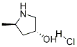 857651-11-7 (3R,5R)-5-甲基吡咯烷-3-醇盐酸盐