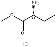 (R)-2-氨基丁酸甲酯盐酸盐 结构式