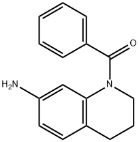 (7-amino-3,4-dihydroquinolin-1(2H)-yl)(phenyl)methanone Structure