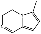 Pyrrolo[1,2-a]pyrazine, 3,4-dihydro-6-methyl- (9CI) 结构式