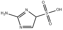 4H-Imidazole-4-sulfonic  acid,  2-amino- Struktur