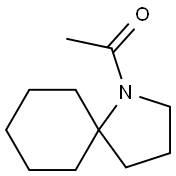 1-Azaspiro[4.5]decane,  1-acetyl-  (9CI) Structure