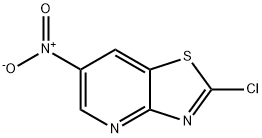 2-chloro-6-nitrothiazolo[4,5-b]pyridine 化学構造式