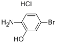 2-AMINO-5-BROMO-PHENOL HYDROCHLORIDE 化学構造式