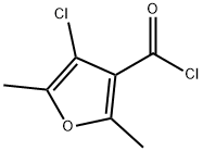 3-Furancarbonylchloride,4-chloro-2,5-dimethyl-(9CI) Structure