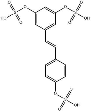 白藜芦醇杂质30,858187-22-1,结构式