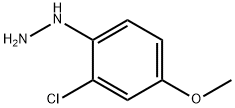 HYDRAZINE, (2-CHLORO-4-METHOXYPHENYL)- Struktur