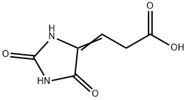 Propanoic  acid,  3-(2,5-dioxo-4-imidazolidinylidene)-|