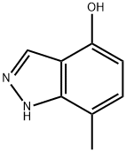 4-HYDROXY-7-METHYL (1H)INDAZOLE Structure