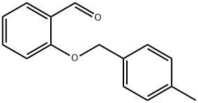 2-(4-甲苄基)氧基苯甲醛, 85825-85-0, 结构式