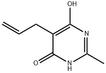 2-甲基-5-(丙-2-烯-1-基)嘧啶-4,6-二醇 结构式
