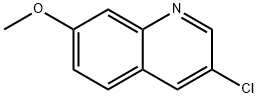 3-氯-7-甲氧基喹啉,858279-19-3,结构式
