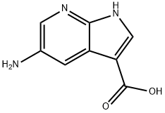 5-Amino-7-azaindole-3-carboxylic acid Structure
