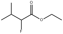 Butanoic acid, 2-fluoro-3-Methyl-, ethyl ester,85847-89-8,结构式