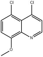 4,5-Dichloro-8-methoxyquinoline Struktur