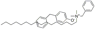 benzyl(hexadecyl)dimethylammonium alpha-phenyl-p-cresolate 结构式