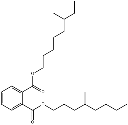 1,2-ベンゼンジカルボン酸1-(4-メチルオクチル)2-(6-メチルオクチル) 化学構造式