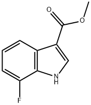 1H-INDOLE-3-CARBOXYLIC ACID,7-FLUORO-,METHYL ESTER