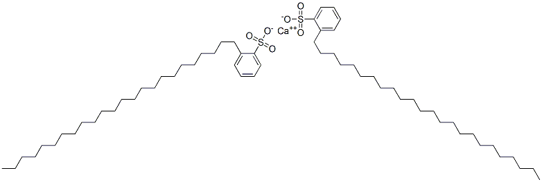 二(二十四烷基苯磺酸)钙, 85865-90-3, 结构式